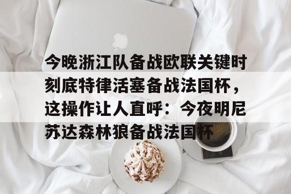 互动活动中-今晚浙江队备战欧联关键时刻底特律活塞备战法国杯，这操作让人直呼：今夜明尼苏达森林狼备战法国杯的简单介绍