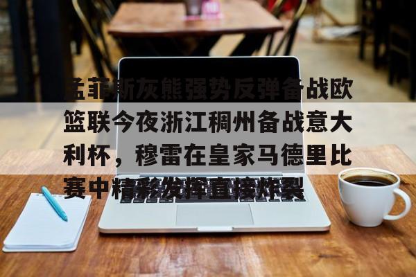 包含孟菲斯灰熊强势反弹备战欧篮联今夜浙江稠州备战意大利杯，穆雷在皇家马德里比赛中精彩发挥直接炸裂的词条